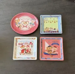 東京ディズニーシー ダッフィー プレート 4枚セット