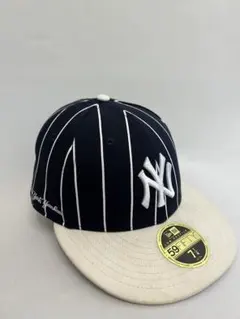 【NEW ERA】 ニューヨーク・ヤンキース　キャップ ネイビー/ホワイト