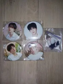 TXTカプセルトイ 缶バッジ アクキー スビン ボムギュ テヒョン ヒュニンカイ