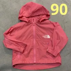 THE NORTH FACE キッズ 90 ウィンドブレーカー　ピンク　女の子