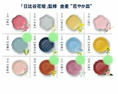 サントリー「金麦 花やか皿」５枚　送料無料