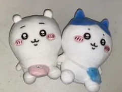 ちいかわ お出かけたのしみ お座りミニぬいぐるみ ちいかわ ハチワレ