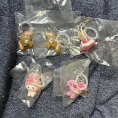 サンリオキャラクターズ ゆるっとめじるしアクセサリー 5個セット