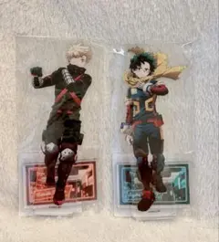 【新品未使用】僕のヒーローアカデミア アクリルスタンド 爆豪勝己 緑谷出久 東急