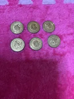 ポケットモンスター　バトルコイン 6枚セット