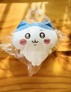 ハチワレぬいぐるみポーチ