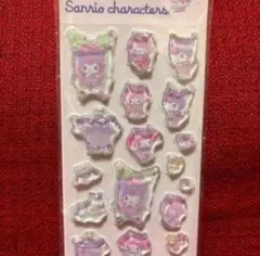 サンリオキャラクター 透明シール 16枚セット