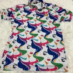 完売品LOUDMOUTHプレミアムカノコ 柄半袖シャツ Susie/スージーMのサムネイル