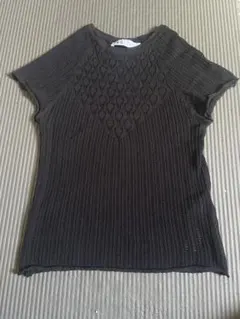 ザラ☆透かしニットS