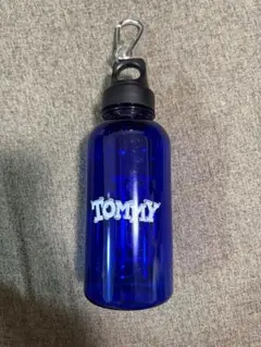 TOMMY クリアボトル 水筒 ブルー　激レア　ノベルティ