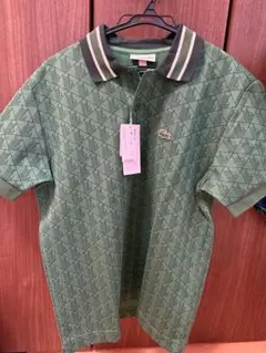 （新品）LACOSTE グリーン ポロシャツ US M