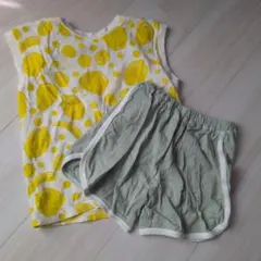 Ampersandアンパサンド パジャマ 上下セット130女の子キッズこどものサムネイル