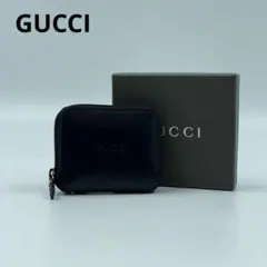 ✨未使用✨　GUCCI グッチ　コインケース　レザー　ブラック　黒