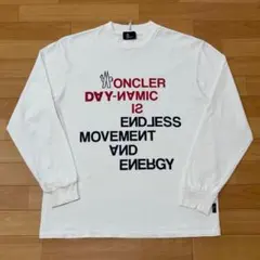 〔美品〕モンクレール　グルノーブル　L ホワイト　長袖Tシャツ　5S326のサムネイル