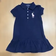 Ralph Lauren ネイビー ポロワンピース 2/2T