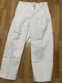 GUメンズデニムパンツ白S