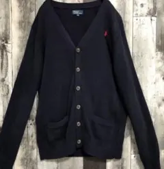 Polo by Ralph Lauren ネイビー カーディガン 170