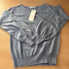 【新品】Techichi Vネックボリューム袖プルオーバー