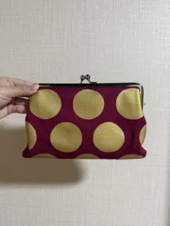 ★がま口ドット柄★