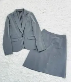 ESPRITMUR スカートスーツ グレー 13号フォーマル 入学式 卒業式