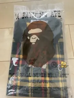 A BATHING APE チェック柄 ポロシャツ