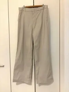 COS メンズ　チノ　ベージュ　ワイドパンツ