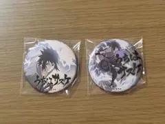 NARUTO ベースヤードトーキョー 缶バッジ うちはサスケ - メルカリ