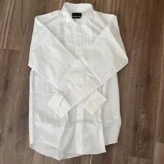 CHRISTIAN ORANI ホワイトフォーマルシャツ L-86