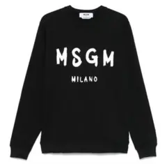 MSGM MILANO ロゴ スウェット ブラック