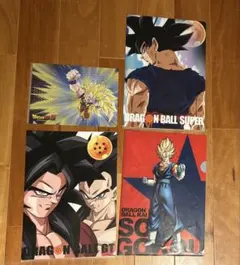 ドラゴンボール アートワーククリアファイル 4枚セット