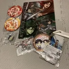 【希少!?早い者勝ち!!】進撃の巨人 リヴァイ 他 グッズ