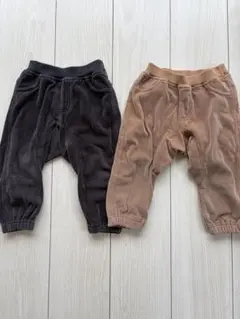 無印良品 ベビー パンツ 80cm 2枚セット