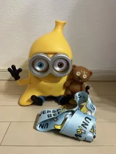 北京ユニバ USB限定 ミニオン　ボブ　バナナ　ポップコーンバケツ