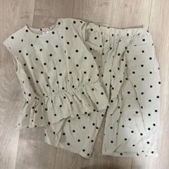PAIRMANON ドット柄セットアップ　120㎝のサムネイル