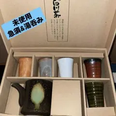 急須&湯飲み5個セット 日本茶用 陶器