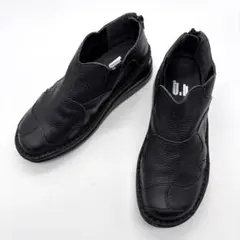 【美品】SENSO UNICO t.b シボレザー　バックジップスリッポン　黒 2026年最新】SENSO UNICO レディース靴の人気アイテム - メルカリ