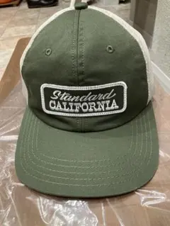 新品未使用 STANDARD CALIFORNIA メッシュキャップ オリーブ