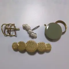 ヘアアクセサリー 4点セット