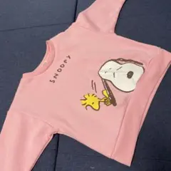 ほぼ未使用品　スヌーピー トレーナー ピンク 110