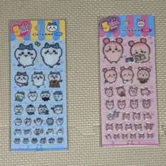 ちいかわ5サイズシール2点セット ハチワレ&古本屋