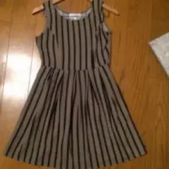 ワンピース ストライプ　ロペピクニック