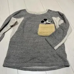 DENIM DUNGAREE ミッキー トレーナー M