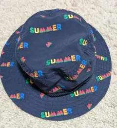 カラフルSUMMERプリント 子供用バケットハット