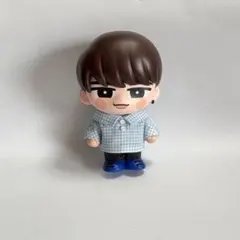 すのチルソフビ ギンガムチェックシャツ 水色のサムネイル
