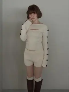 andmary Mary quilting knit jacket - メルカリ