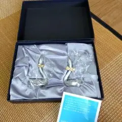MIKIMOTO ミキモトカード立て スワン  未使用