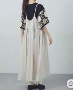 サマンサモスモス sm2 kazumi コラボ ワンピース ベージュ S | Mercari