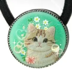 猫ちゃん✽ヘアゴム
