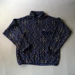 K*w様 【希少/2018AW】パタゴニア スナップT 総柄 Lサイズ フリース