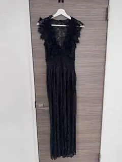 ロングレースワンピース